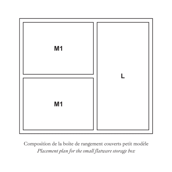 カトラリー収納ボックス Sサイズ